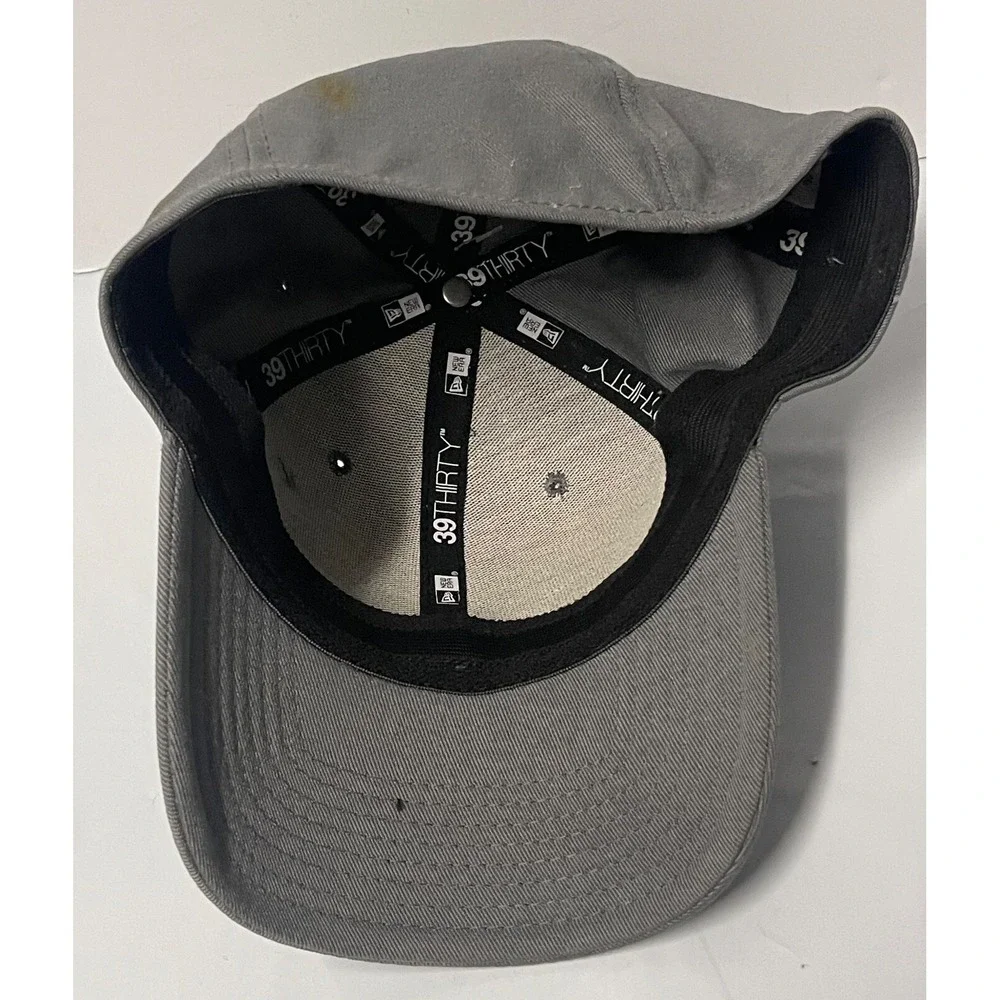 HURLEY NEW ERA MEDIUM LARGE FITTED GREY CAP‎ 2012